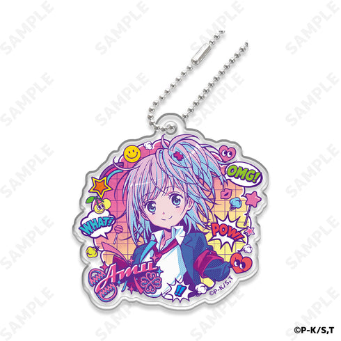 『しゅごキャラ!』アクリルキーホルダー 1 日奈森あむ アメリカンポップシリーズ【202509再販】